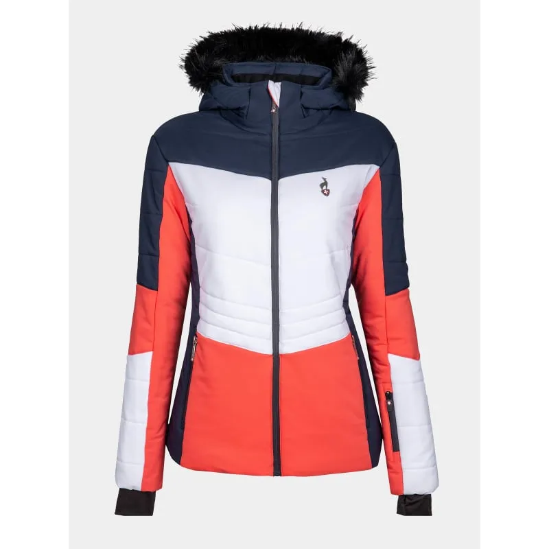 Blouson de ski grenadine multicolore femme - Aulp | wimod