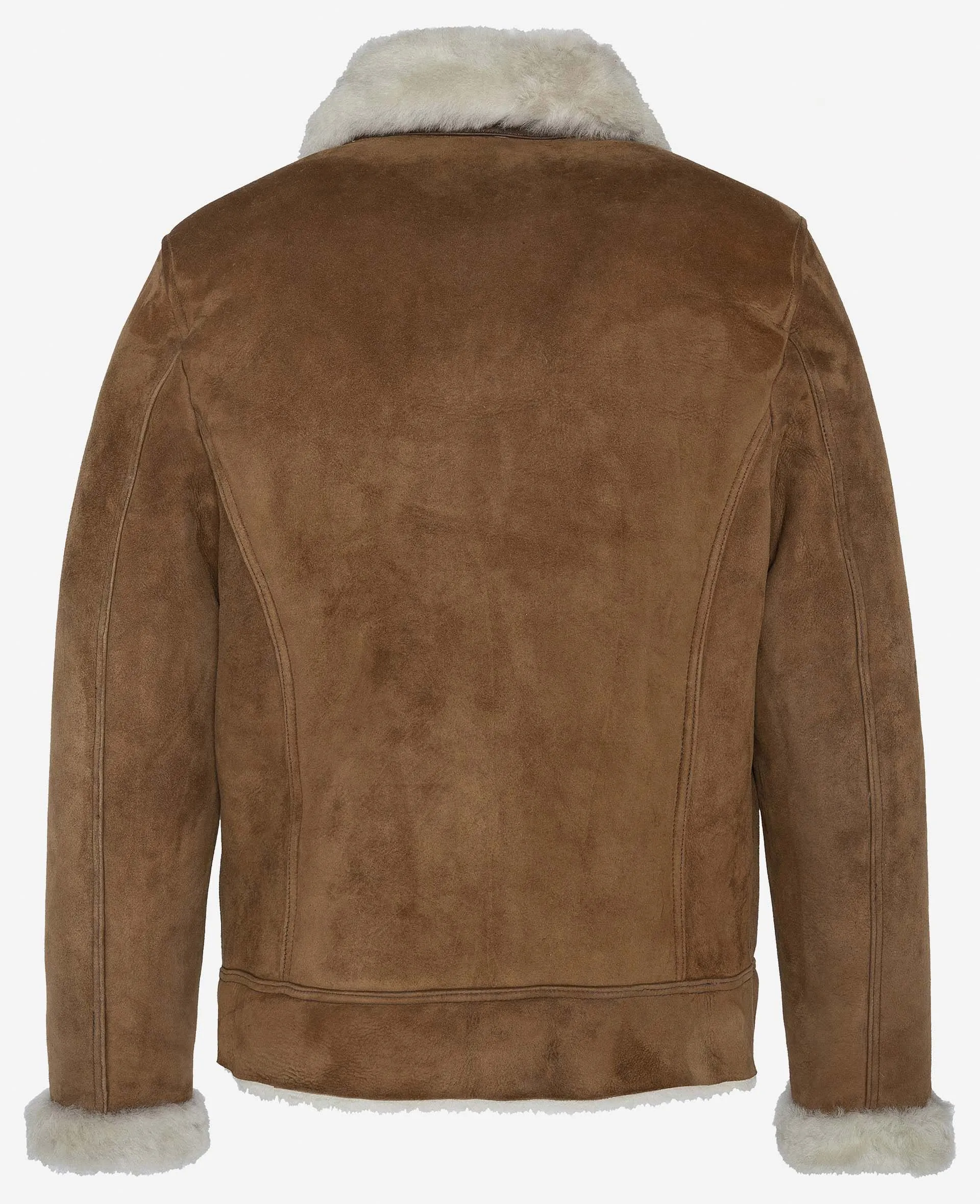 Blouson rétro suédé, cuir de mouton