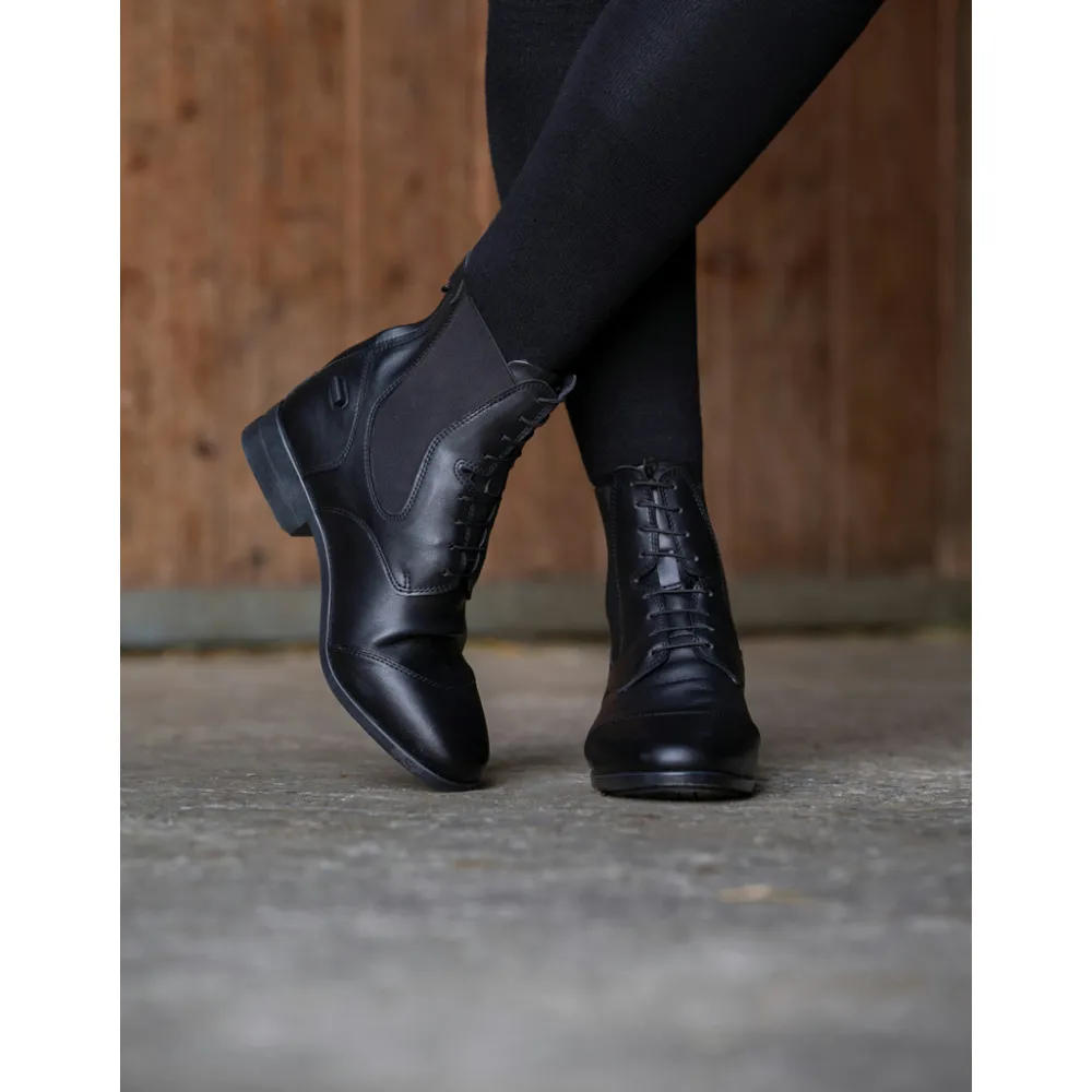 Boots EQUITHÈME Zurich à lacets + zip - BOOTS CUIR - PADD