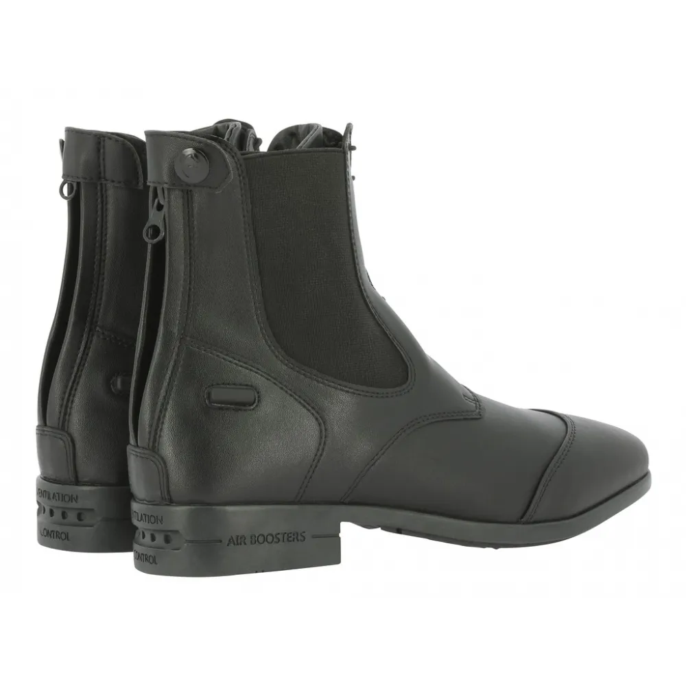 Boots EQUITHÈME Zurich à lacets + zip - BOOTS CUIR - PADD