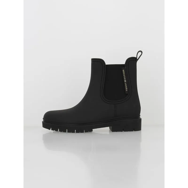 Boots à lacets uni noir femme - Xti | wimod