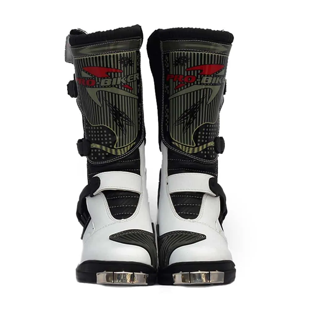 Bottes de moto imperméables pour homme