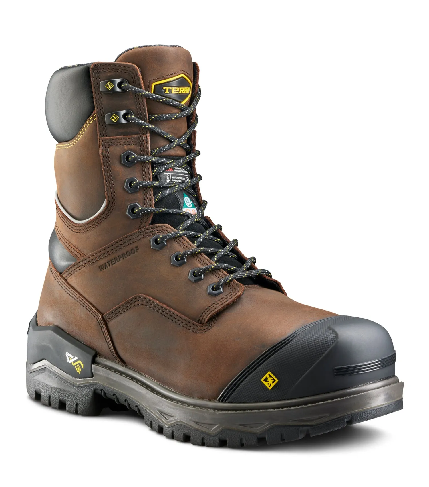 Bottes de sécurité imperméables 8 pour hommes Gantry LXI 400g - Terra