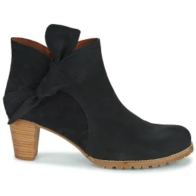 Bottines noir grande taille DALILA