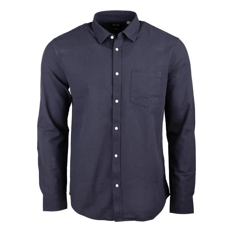 Chemise manches longues en coton regular fit Homme ONLY AND SONS à 