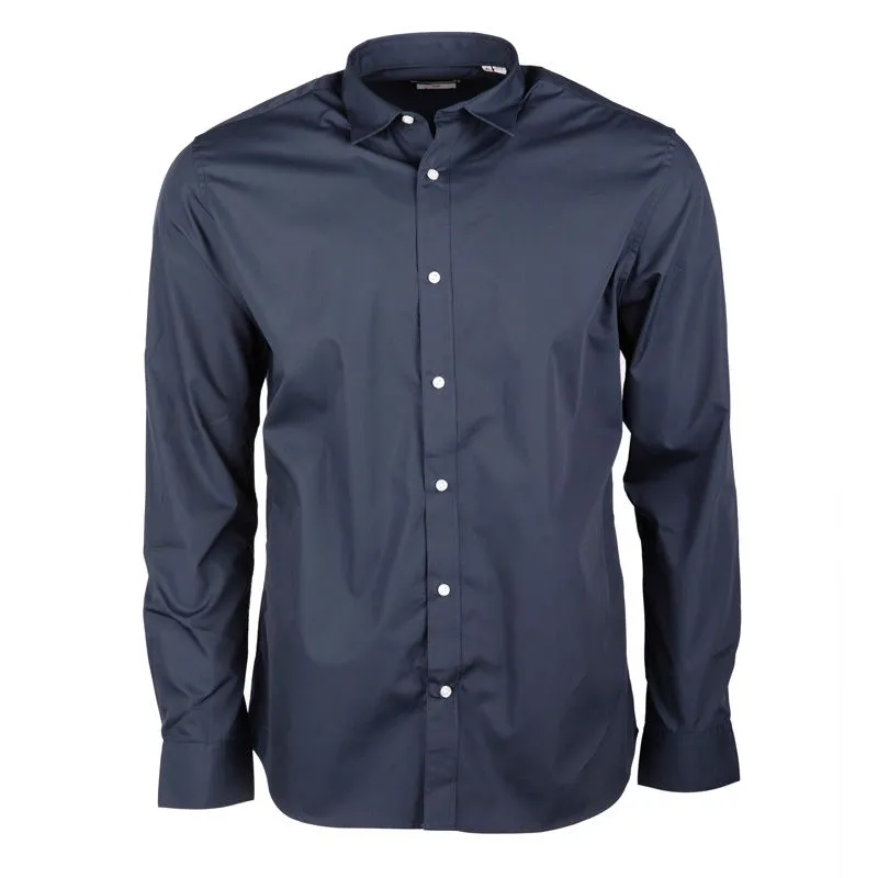 Chemise regular col italien Homme JACK & JONES à prix dégriffé ! | 