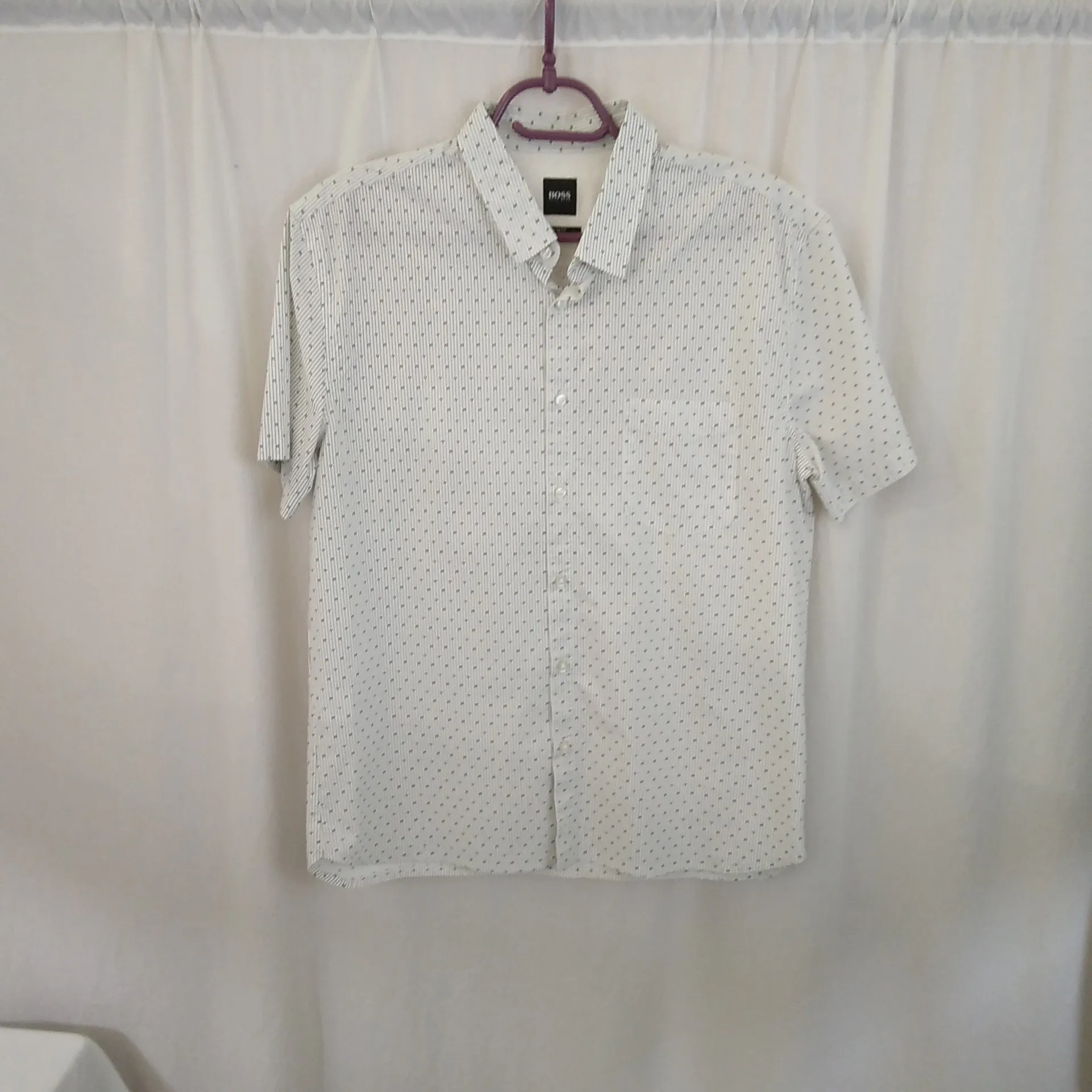 Chemise à motifs Hugo Boss