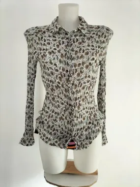Chemisier en soie et viscose - Caroll - T. 42