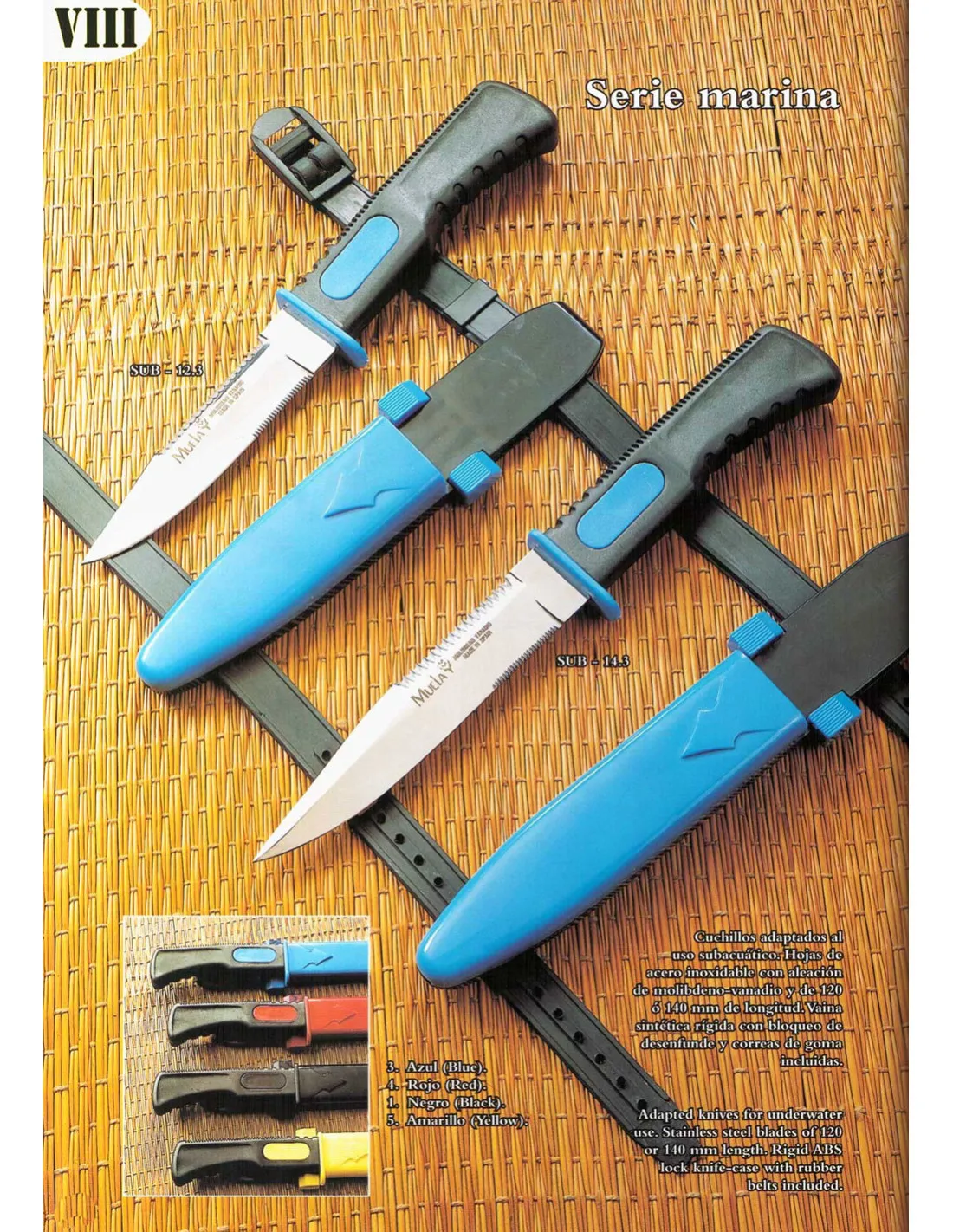 couteaux sous-marins série marine ⚔️ Boutique Épées