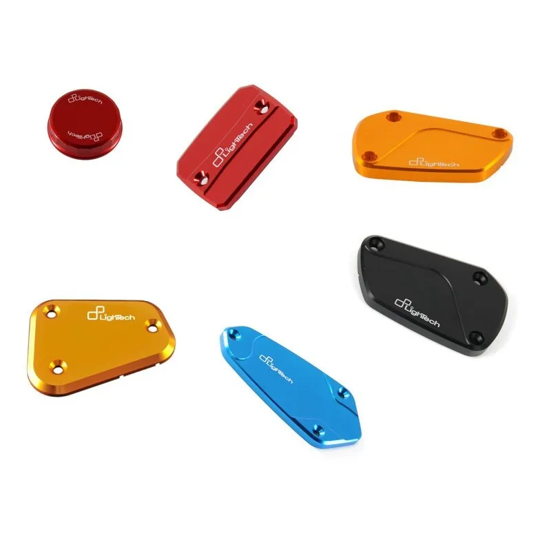 Couvercle de maître-cylindre frein LIGHTECH noir - piecemotoquad