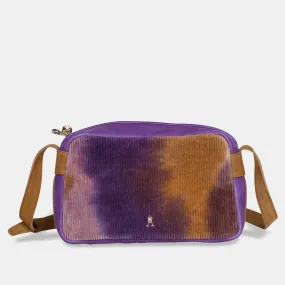 Craie Studio Sac en toile et cuir tie and dye Phenix