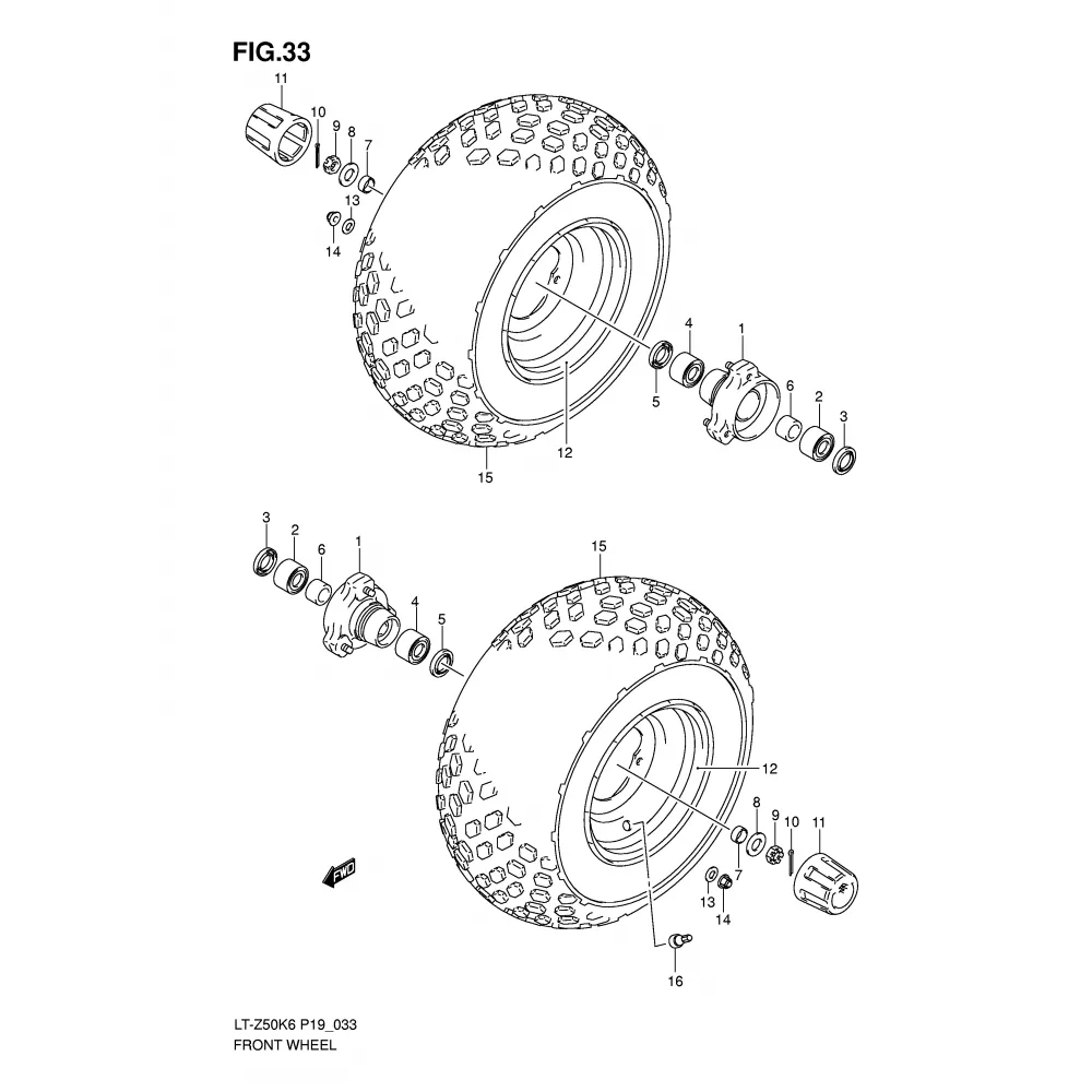 FRONT WHEEL