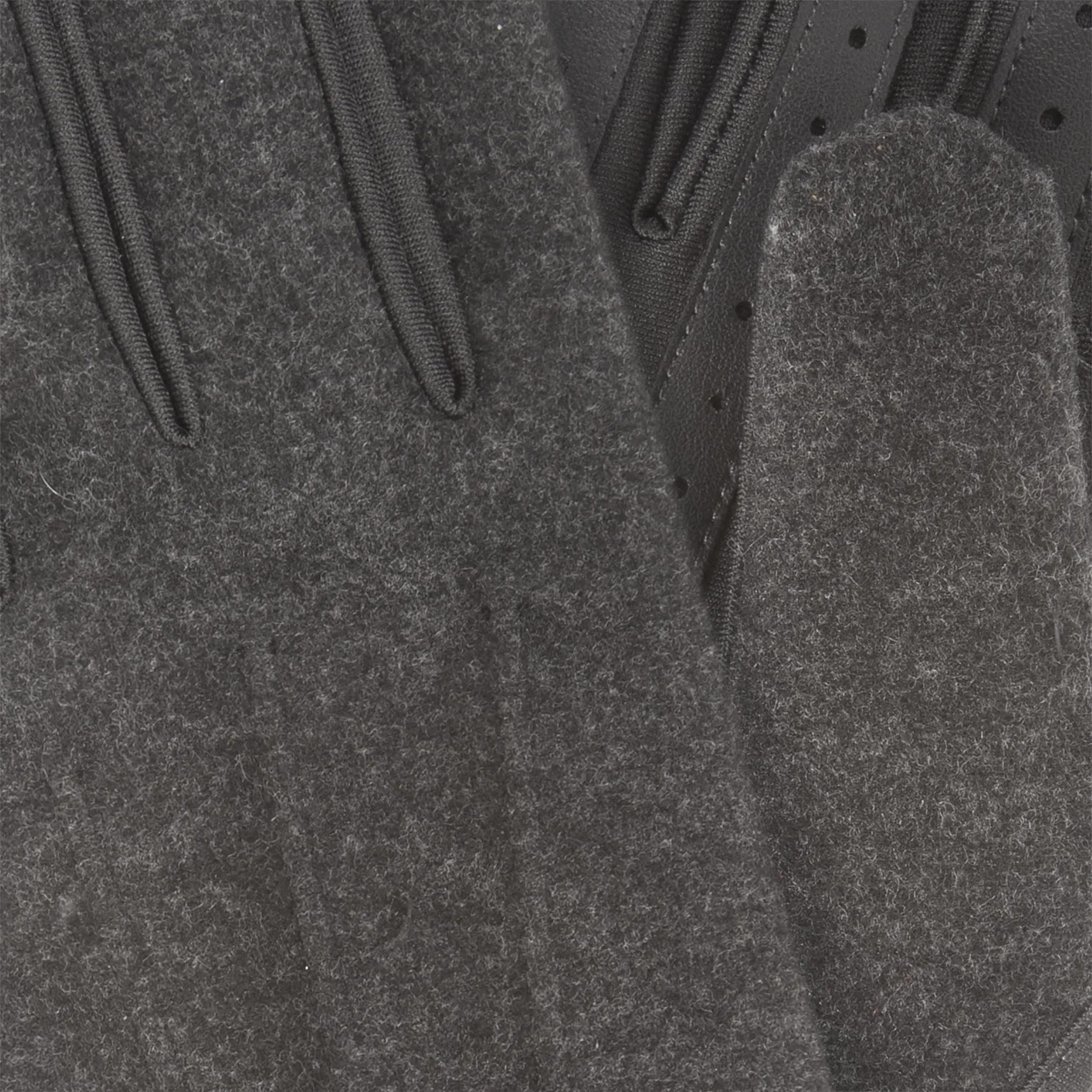 Gants Femme tactiles Bord fourrure Gris
