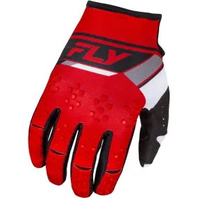 Gants FLY RACING Kinetic Prix - rouge/gris/blanc - piecemotoquad
