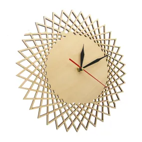 Horloge Vintage Graphique Abstraite