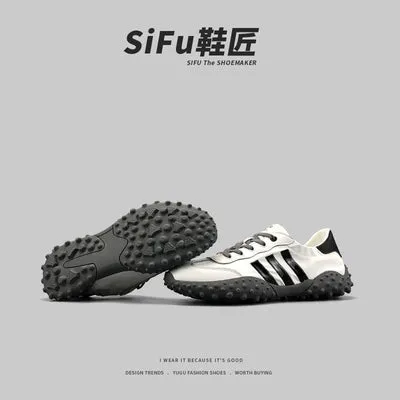 Importé - Chaussure Homme Sport Baskets Rétro Décontractées Avec Crampons