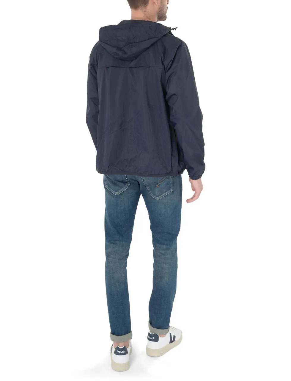 K-Way Veste imperméable Le Vrai 3.0 bleu