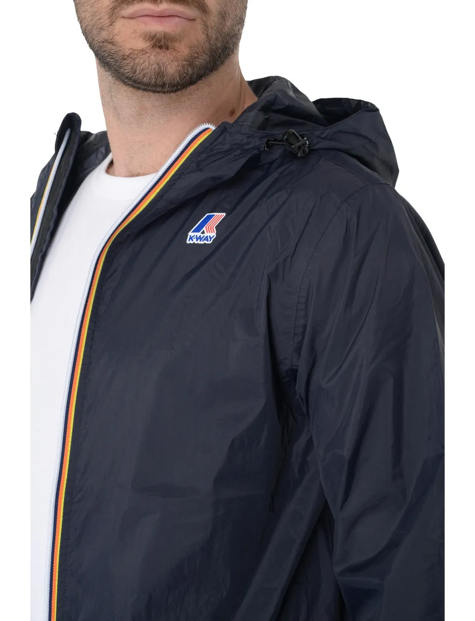 K-Way Veste imperméable Le Vrai 3.0 bleu