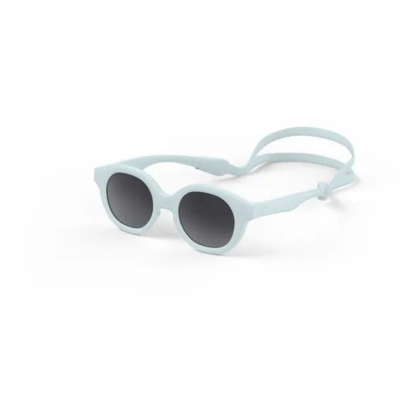 Lunettes de soleil Baby - Forme c / Sweet blue (0-9 mois) - IZIPIZI - Perlin Paon Paon