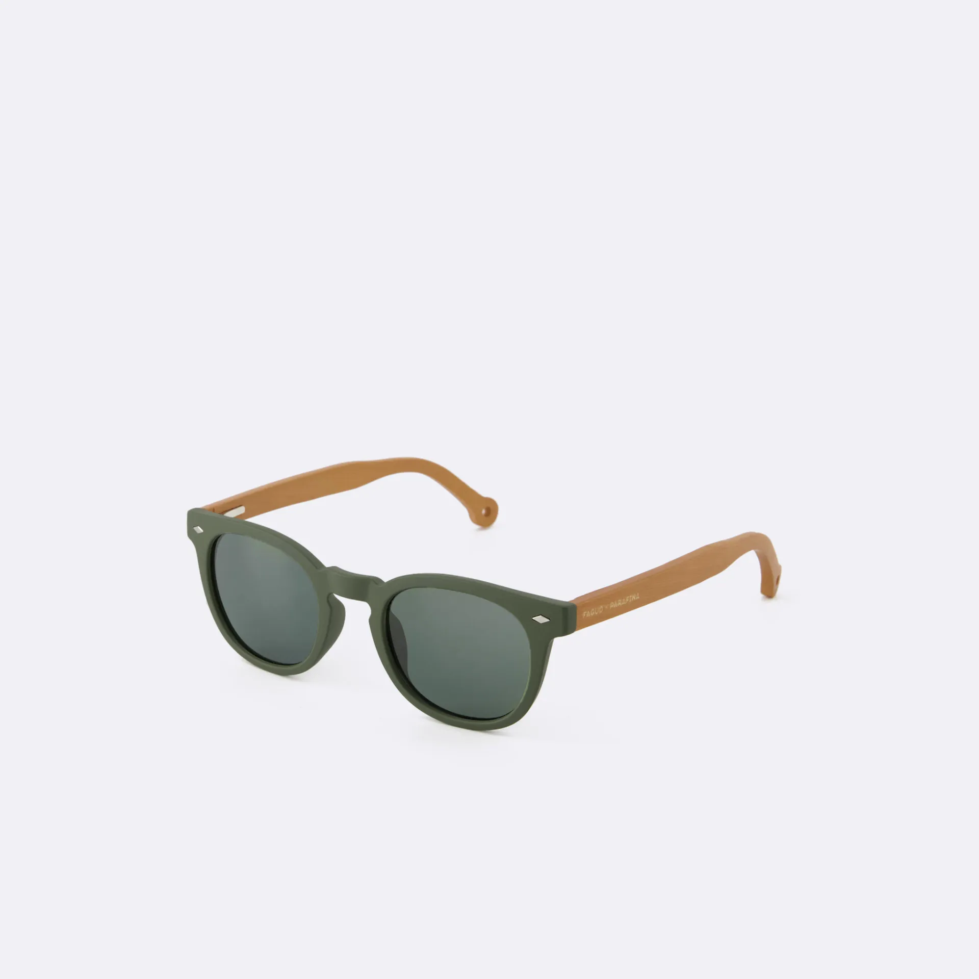 Lunettes de soleil kaki SUNGLASS - FAGUO