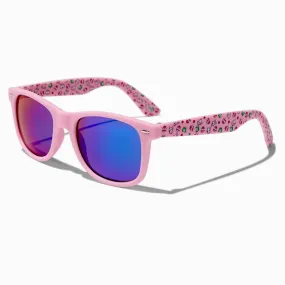 Lunettes de soleil miroir lait fraise