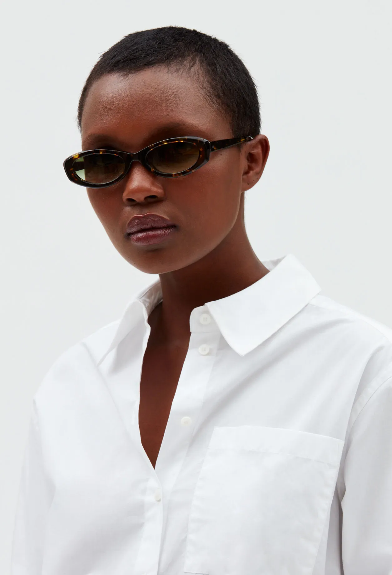 Lunettes de soleil ovales Agatha | Claudie FR