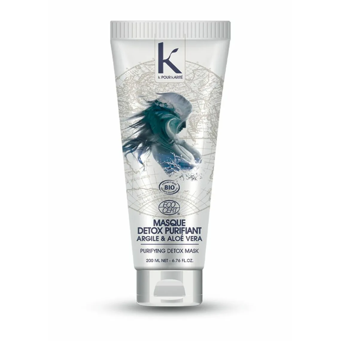 Masque Détox - Purifiant Cheveux Et Cuir Chevelu K Pour Karite - Après Shampoing & Soins Homme sur MenCorner