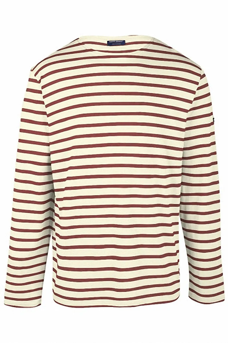 MINQUIERS MODERNE  tee-shirt marin Saint James rayé mixte