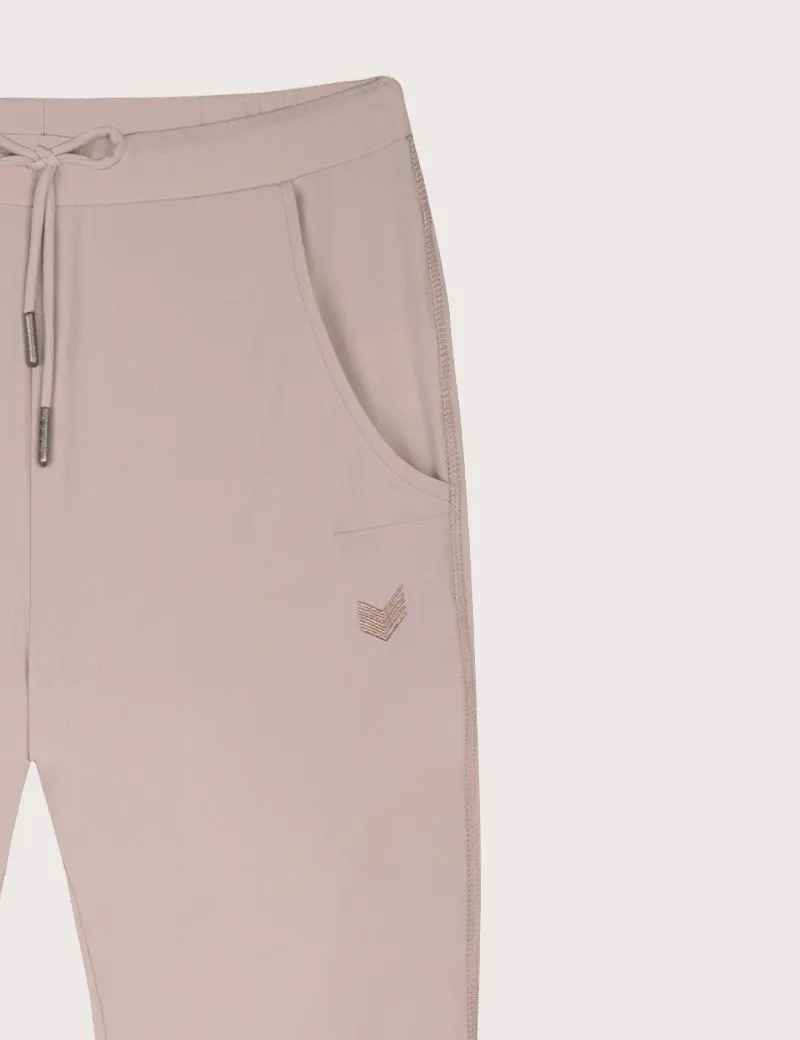 Nonchalante City | CRUZ Pantalon Beige Femme