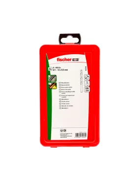 Pack 25 Forets Métalliques Hss-Co Din338 1-13 543330 Fischer - 96351