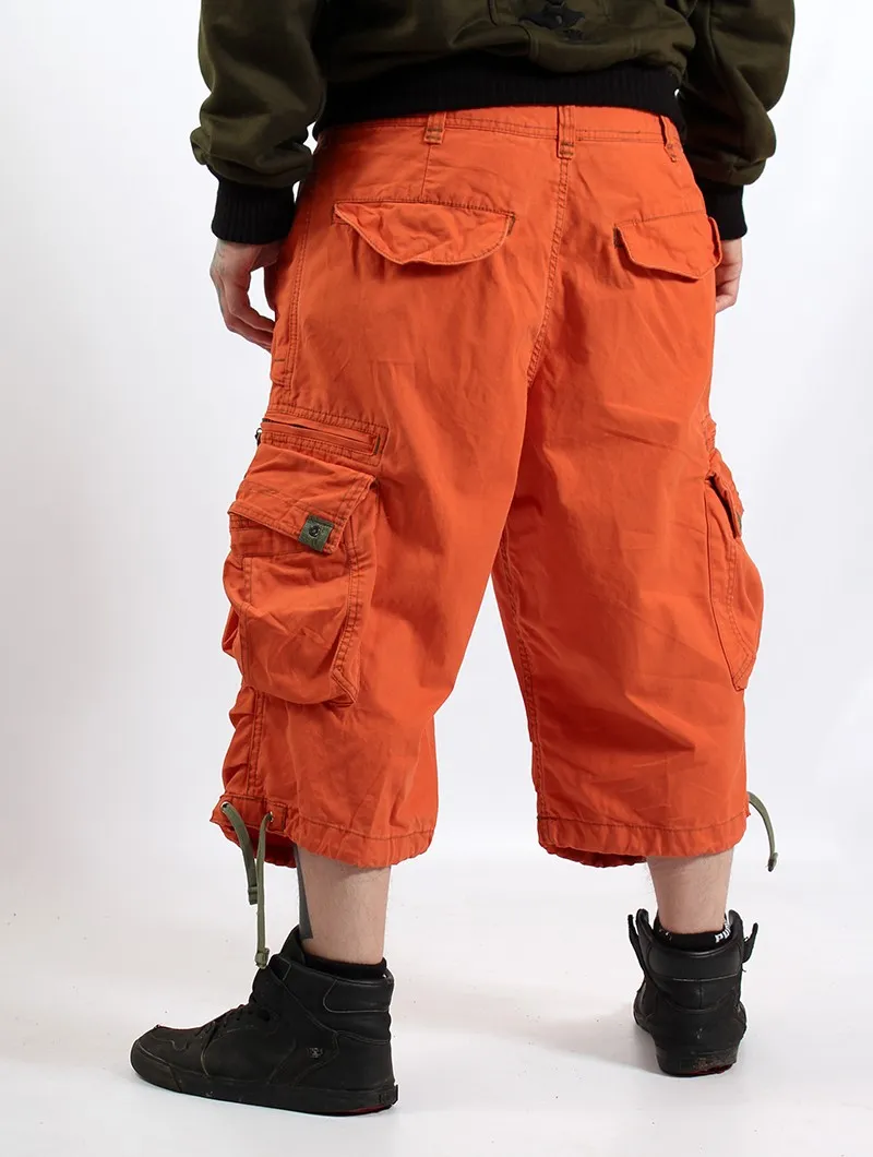 Pantalon cargo 3/4 Molecule 45056, Orange