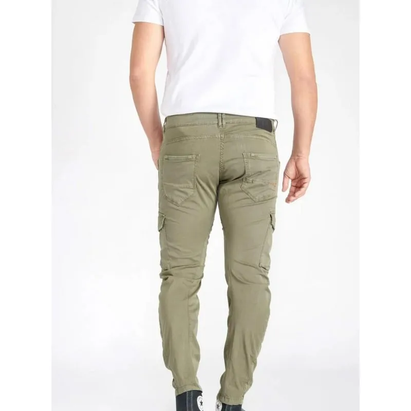 Pantalon cargo alban kaki homme - Le Temps Des Cerises | wimod