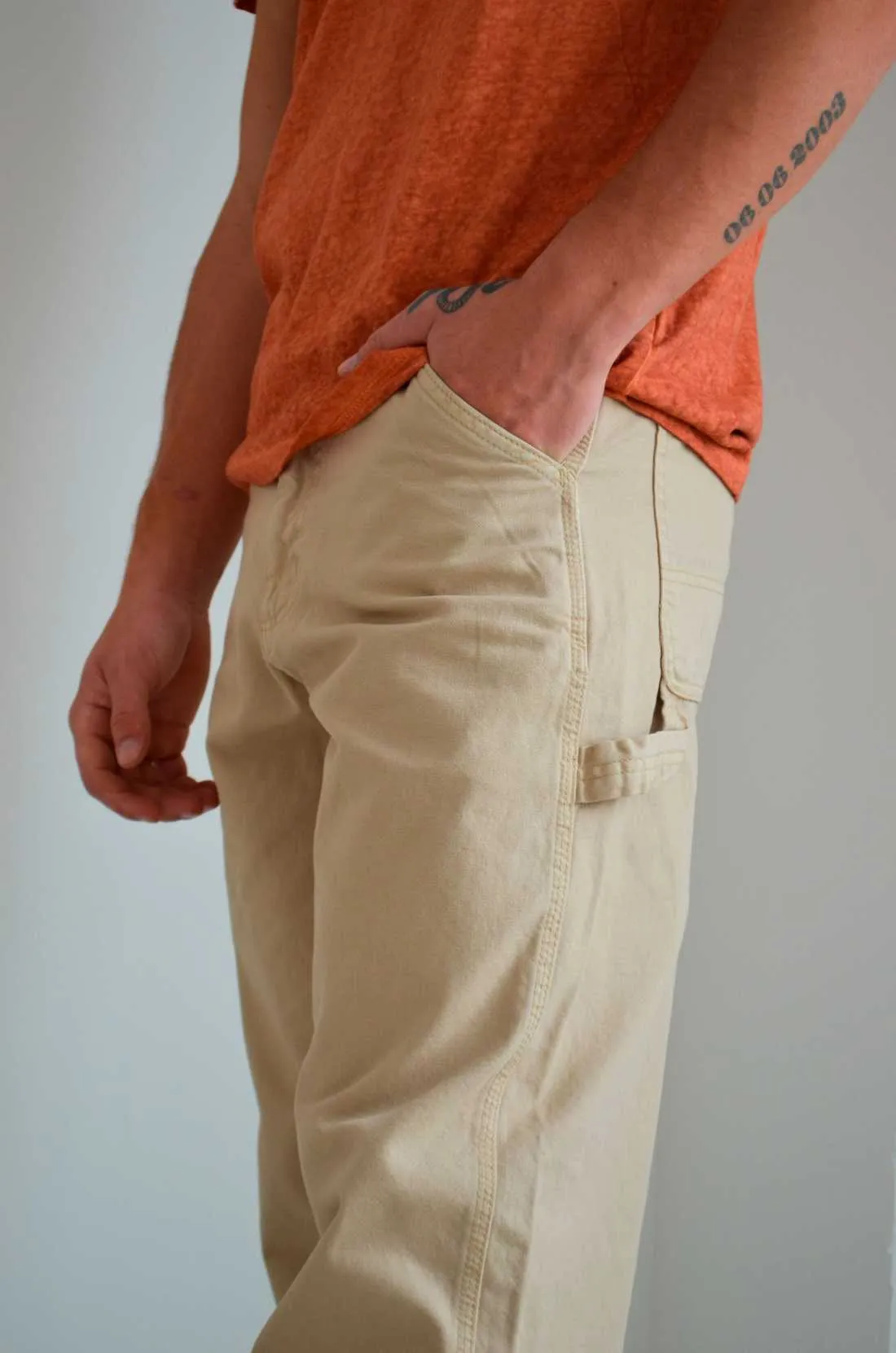 Pantalon Cargo Beige Jack&Jones STEDDIE LONG.34