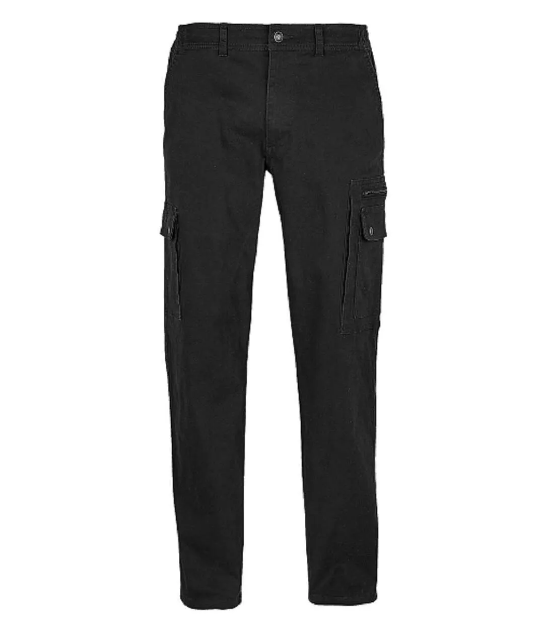 Pantalon cargo docker stretch multipoches - Homme - 03820 - noir