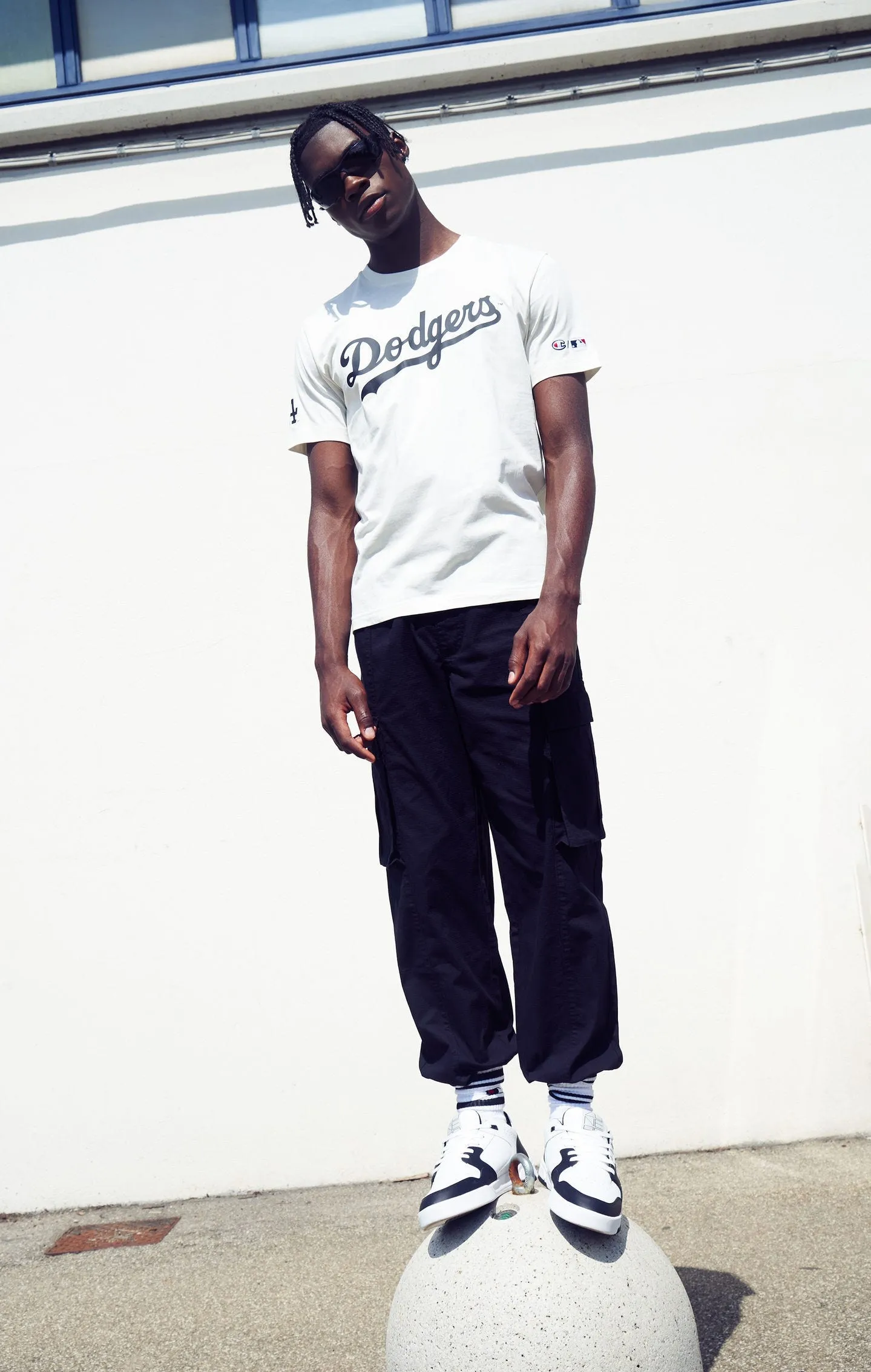 Pantalon cargo en coton ripstop | Champion France