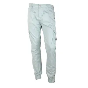 Pantalon cargo en toile vert clair Homme DEELUXE 74 à prix dégriffé ! 