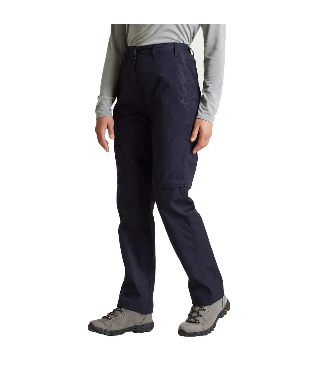 Pantalon cargo expert kiwi femme bleu marine foncé Craghoppers