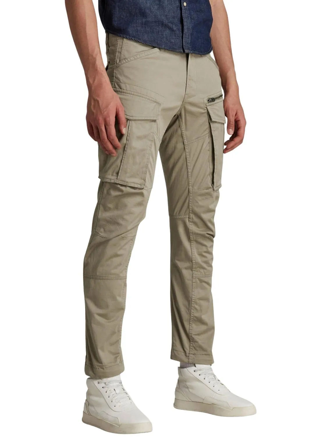 Pantalon Cargo G-Star Rovic Zip Beige Homme