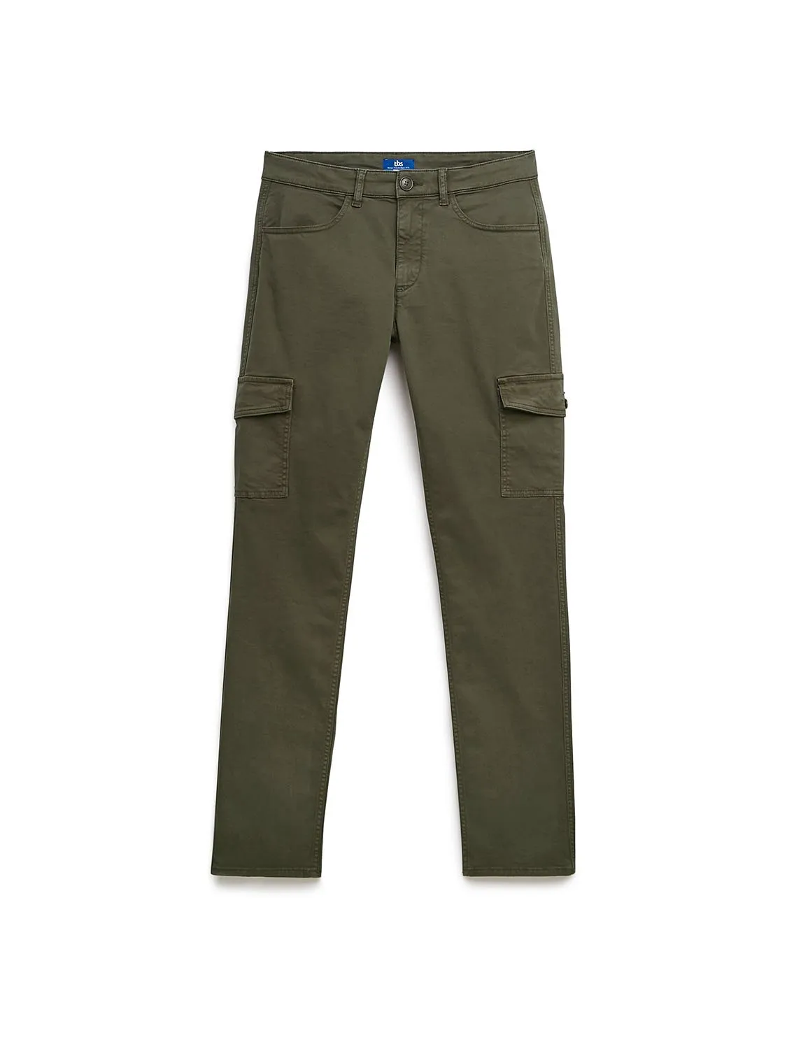 Pantalon Cargo Homme Coton Biologique Kaki tbs