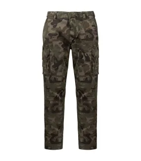 Pantalon cargo homme vert / noir / marron camouflage Kariban