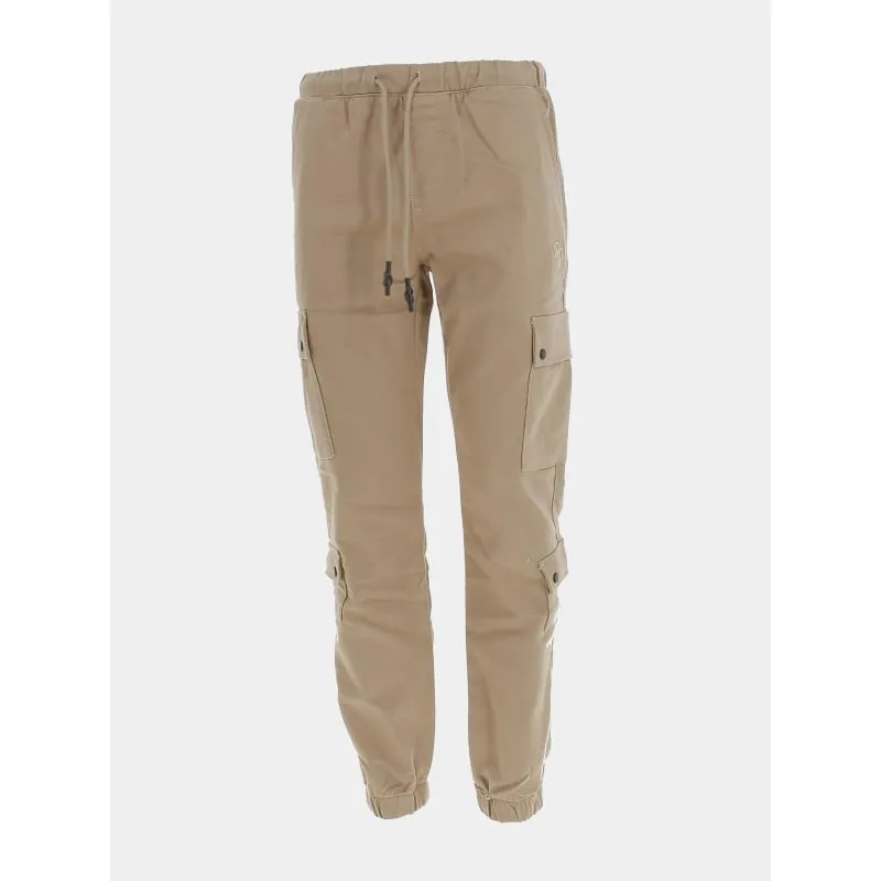 Pantalon cargo kane barkley noir homme - Jack & Jones | wimod