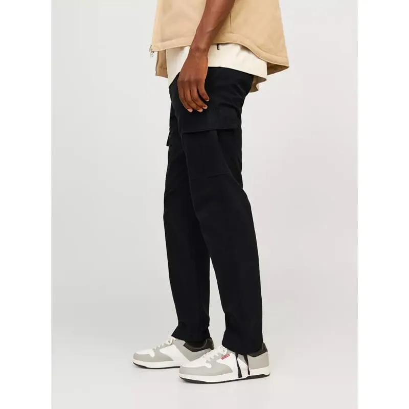 Pantalon cargo kane barkley noir homme - Jack & Jones | wimod