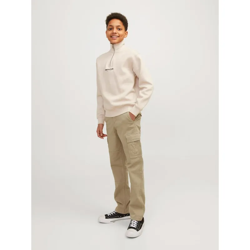 Pantalon cargo kane harlow beige garçon - Jack & Jones | wimod