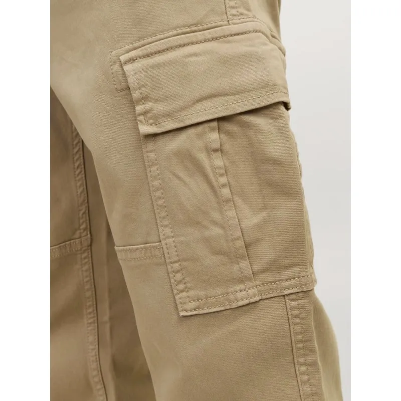 Pantalon cargo kane harlow beige garçon - Jack & Jones | wimod