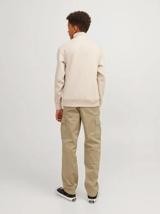 Pantalon cargo kane harlow beige garçon - Jack & Jones | wimod