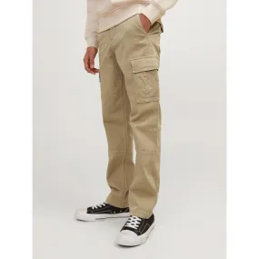 Pantalon cargo kane harlow beige garçon - Jack & Jones | wimod