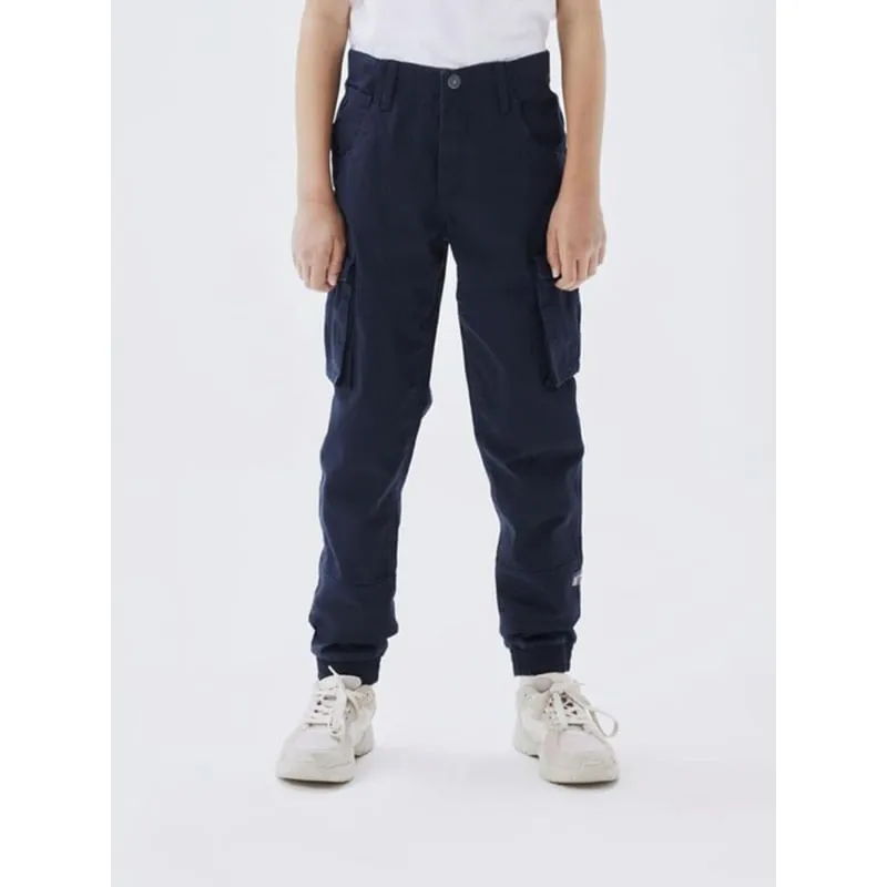 Pantalon cargo murray utilitaire noir garçon - Teddy Smith | wimod