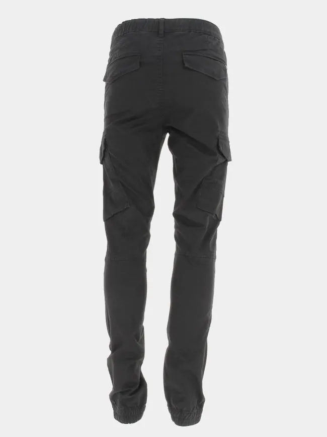 Pantalon cargo murray utilitaire noir garçon - Teddy Smith | wimod