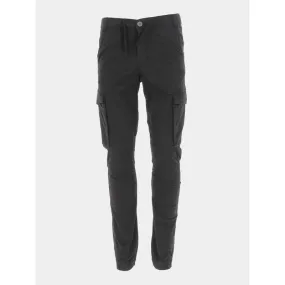 Pantalon cargo murray utilitaire noir garçon - Teddy Smith | wimod