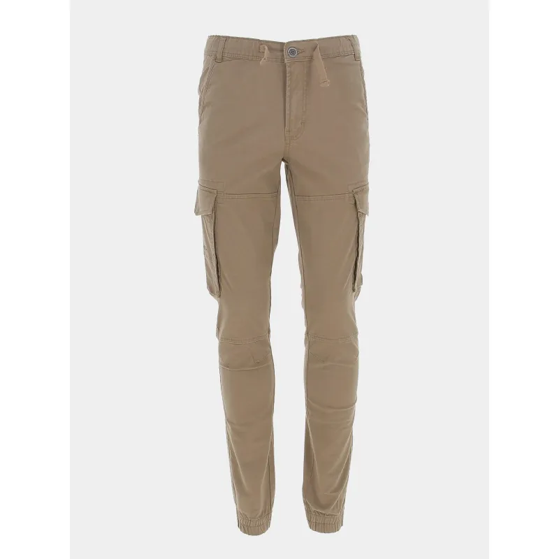 Pantalon cargo murray utilitaire noir garçon - Teddy Smith | wimod